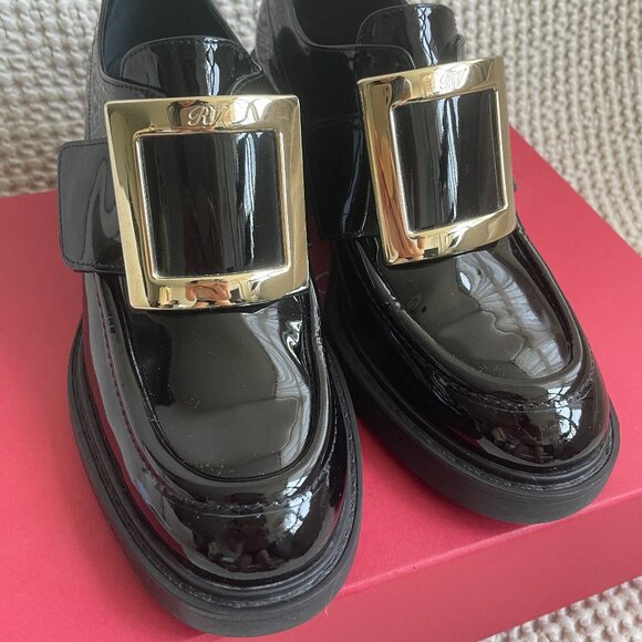 Roger Vivier Loafers in patent leather size 37 - Picture 5 of 14